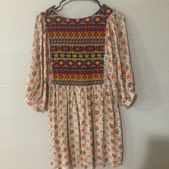 Umgee Free Spirit Swing Dress SZ S - Picture 8 of 10